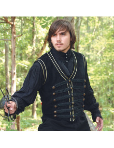 Piratenweste aus Samt 2
