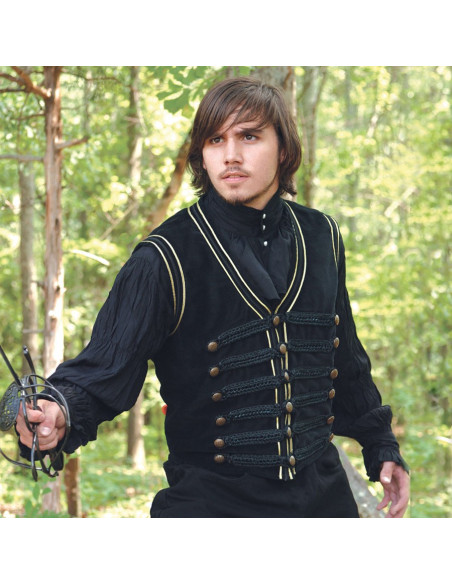 Piratenweste aus Samt