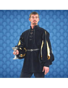Renæssance Cavalier skjorte, fløjl 2