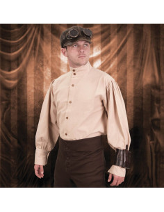 SteamPunk Engineer skjorte, bomuld