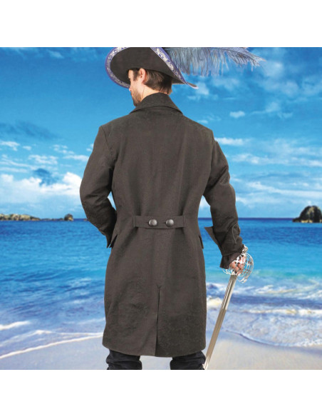 Zwartbaard piraten jas