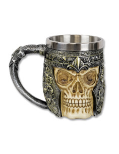 Krug Dekoration Totenkopf