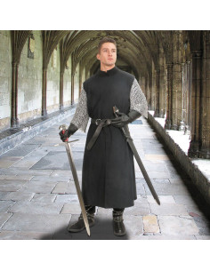 Túnica medieval larga en algodón