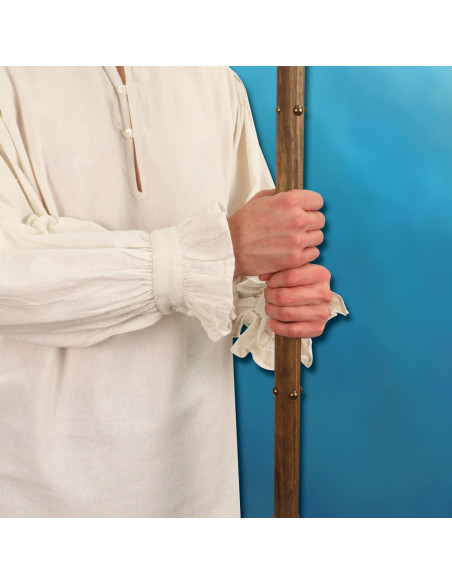 Handgenähtes Feudalherrenhemd