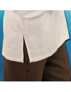 Camisa del Renacimiento cosida a mano 2
