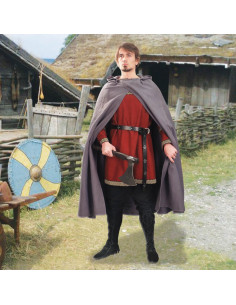 Capa medieval con capucha 2