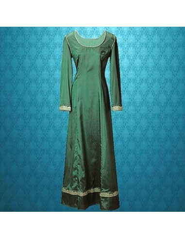 Middelalder kjole Emerald ⚔️ Tienda Medieval Størrelse L