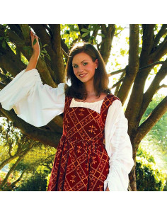 Vestido medieval Flor de Lys