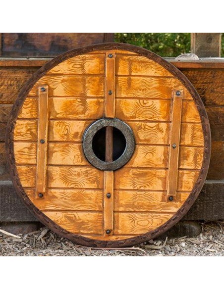 Celtic Shield Thegn Blå-Hvid i latex,...