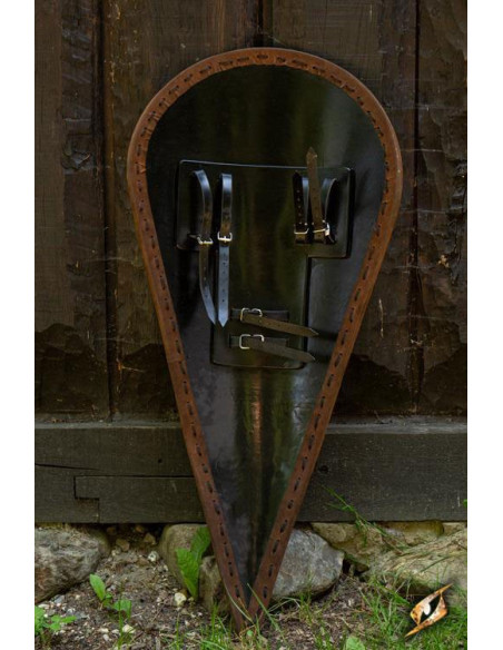 Escudo Normando Blanco-Azul en látex,...