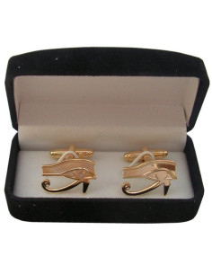 Eye of Horus Masonic manchetknapper med smykkeskrin