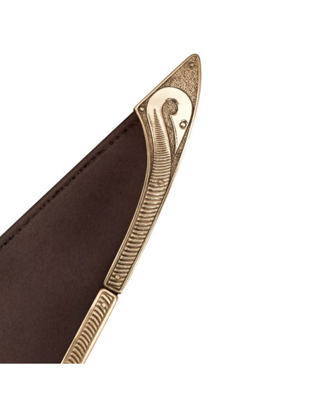 Germansk sax langt sværd, Damaskus stål