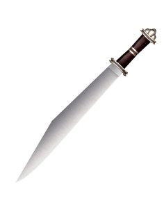 Espada Larga Sax Germánica,  Acero Damasco
