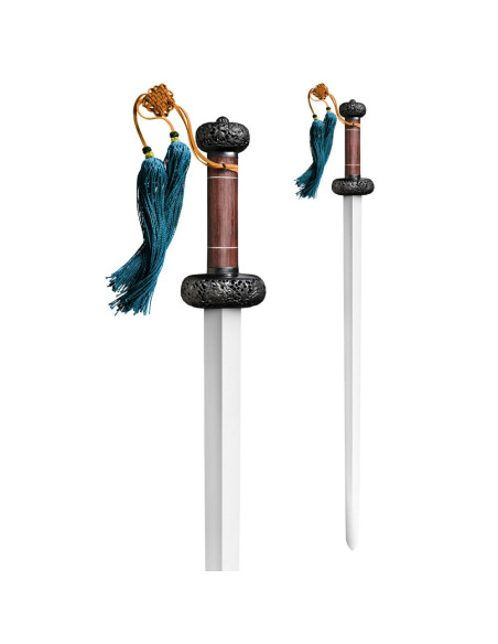 Espada China Gim Acero Damasco Espada China Gim Acero Damasco