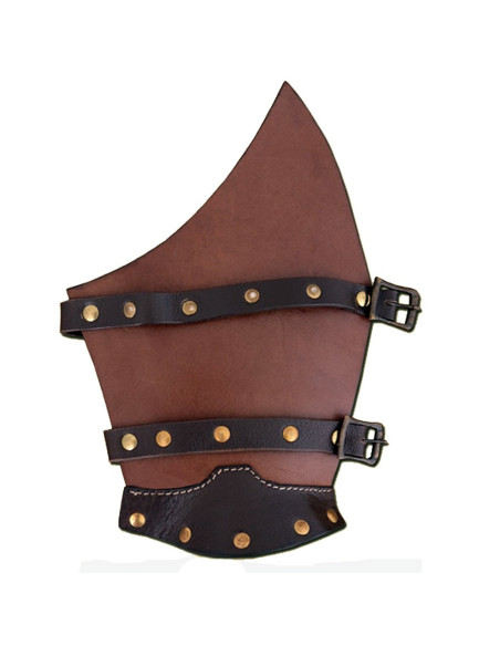 Justerbare læderarmbånd til LARP, par