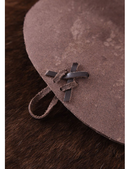 Bolso medieval en piel de vaca