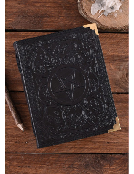 Middeleeuws dagboek met pentagram