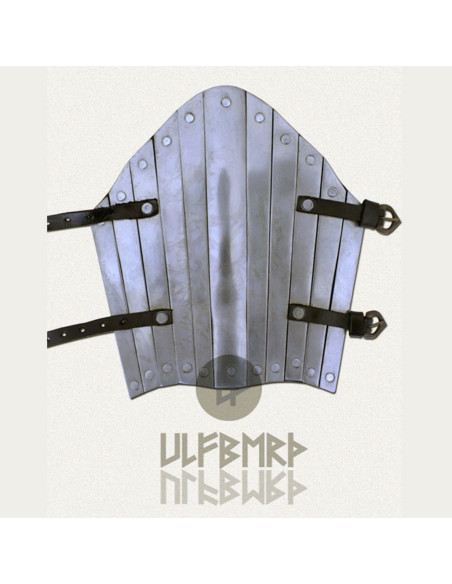 Lederarmband mit Metallbändern