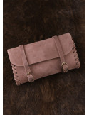 Bolso medieval con dos hebillas