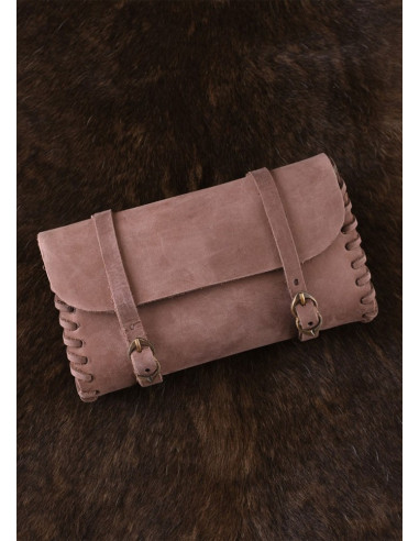 Bolso medieval con dos hebillas