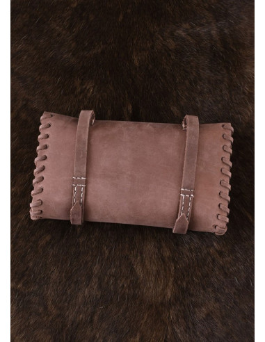 Bolso medieval con dos hebillas