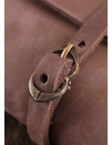 Bolso medieval con dos hebillas
