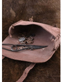 Bolso medieval con dos hebillas