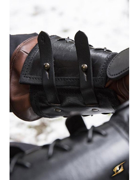 Lederhandschuh, linker Arm (1 ct.)