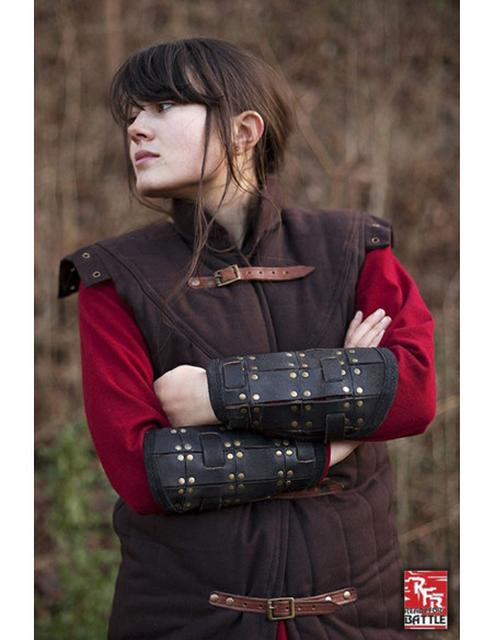 Bracers van de middeleeuwse strijder