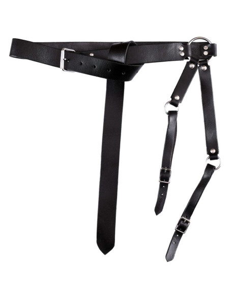 Cinturón largo para espada medieval...