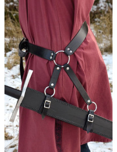 Cinturón largo para espada medieval (160 cms.) 2