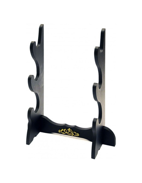 Tischwaffenständer mit 3 Katanas