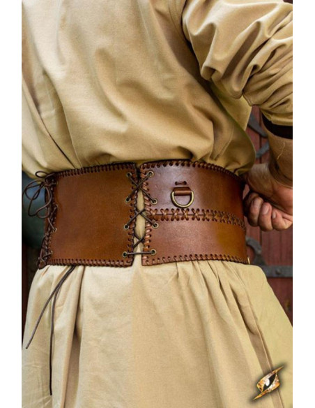 Brede middeleeuwse riem, dubbele...