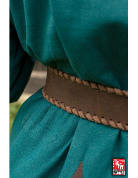 Middeleeuwse lederen riem, 100 cm.