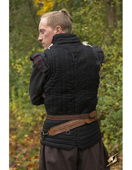 Gevlochten middeleeuwse riem met baldric