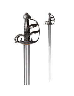Functioneel Engels Mortuary Sword, 17e eeuw