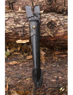 Skede med baldric lige blade dolke 2