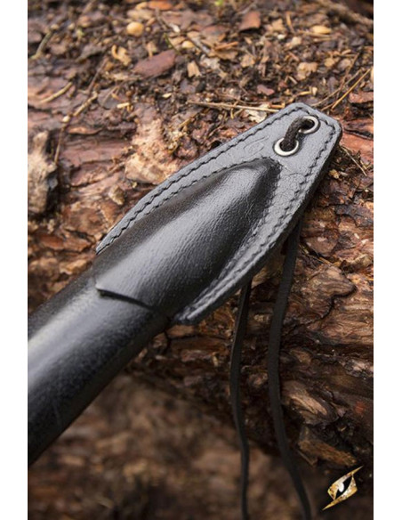 Schede met baldric rechte klingdolken