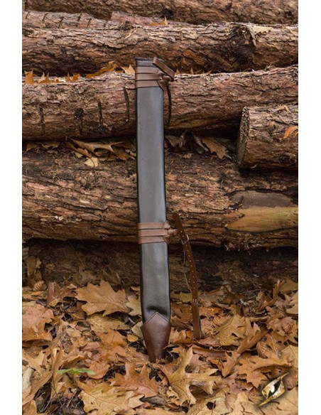 Vaina larga de cuero, mano derecha