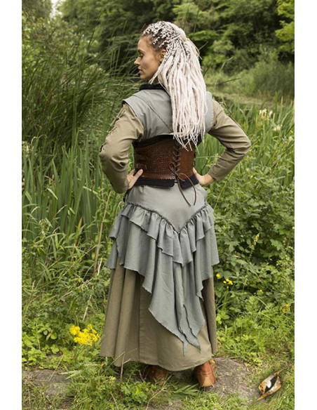 Corsé medieval cuero, Margot