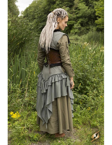 Corsé medieval cuero, Margot