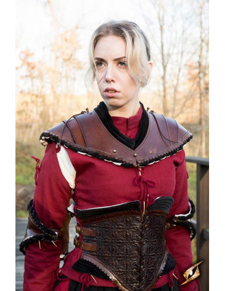 Mørkebrun Noble Shoulder Gorget