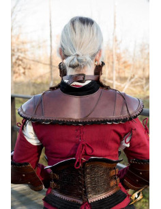 Mørkebrun Noble Shoulder Gorget 2