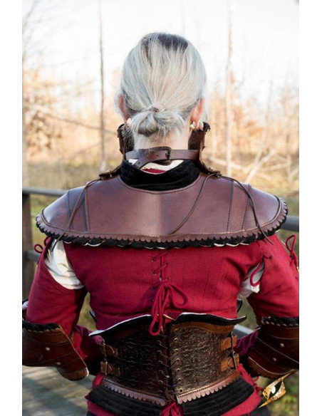 Mørkebrun Noble Shoulder Gorget