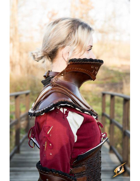 Mørkebrun Noble Shoulder Gorget