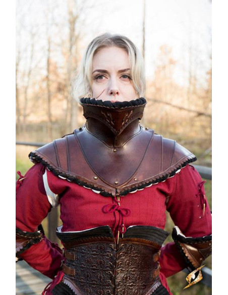 Mørkebrun Noble Shoulder Gorget