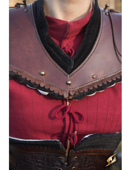 Mørkebrun Noble Shoulder Gorget