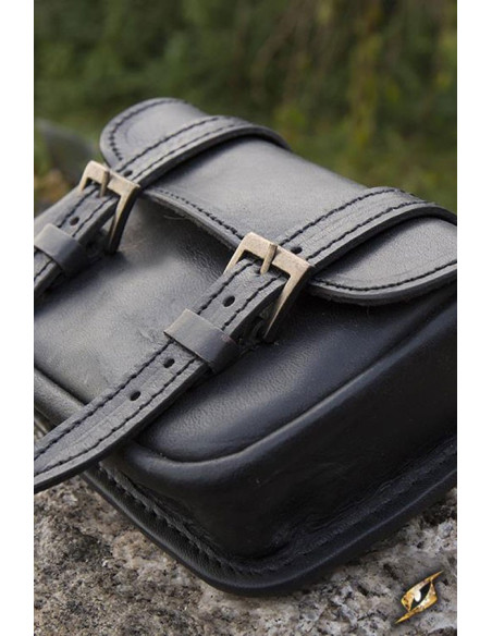 Mittelalterliche Krieger-Ledertasche