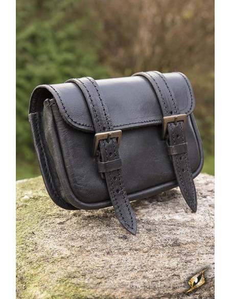 Mittelalterliche Krieger-Ledertasche