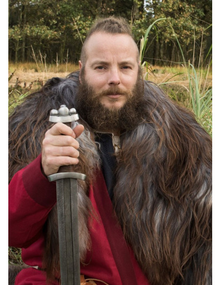 Viking tuniek Klappenrock Bjorn in rood